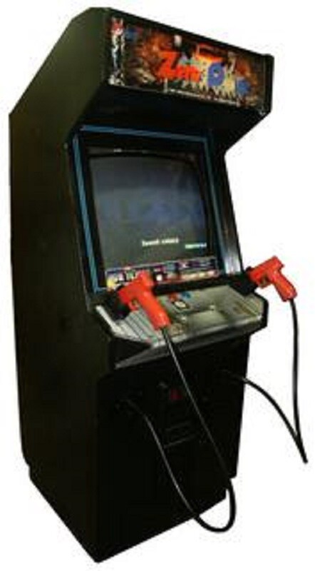 ZERO POINT 2 ARCADE MACHINE by UNICO 1999 (Excellent Condition) *RARE*