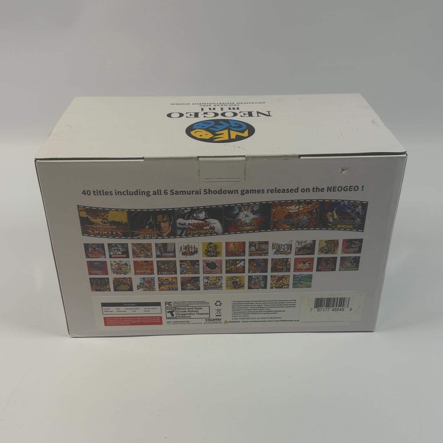 NEOGEO mini Samurai Showdown Limited Edition Bundle – Haohmaru