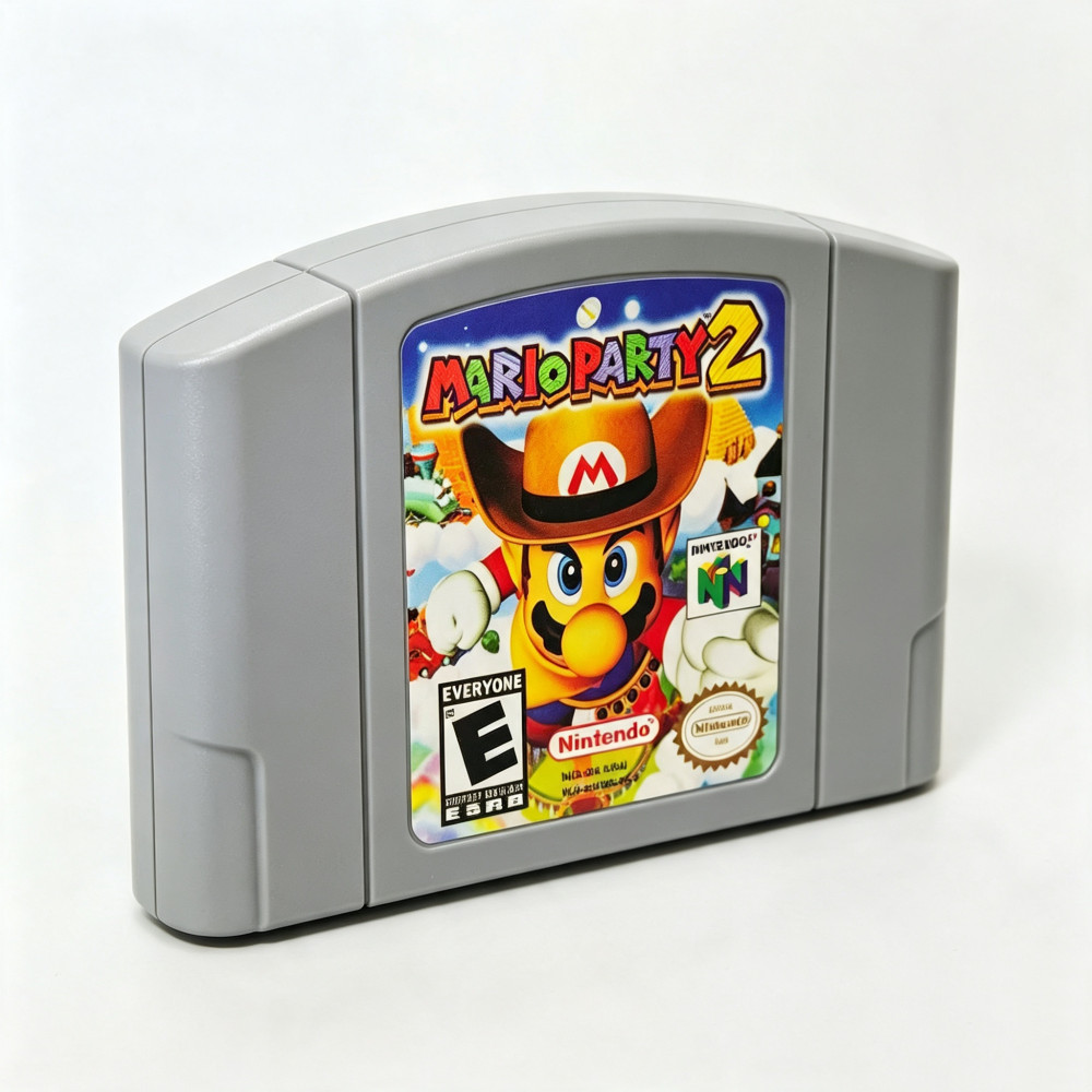 Mario Party 2 for Nintendo 64 N64 Video Game Cartridge Only Tested Working
