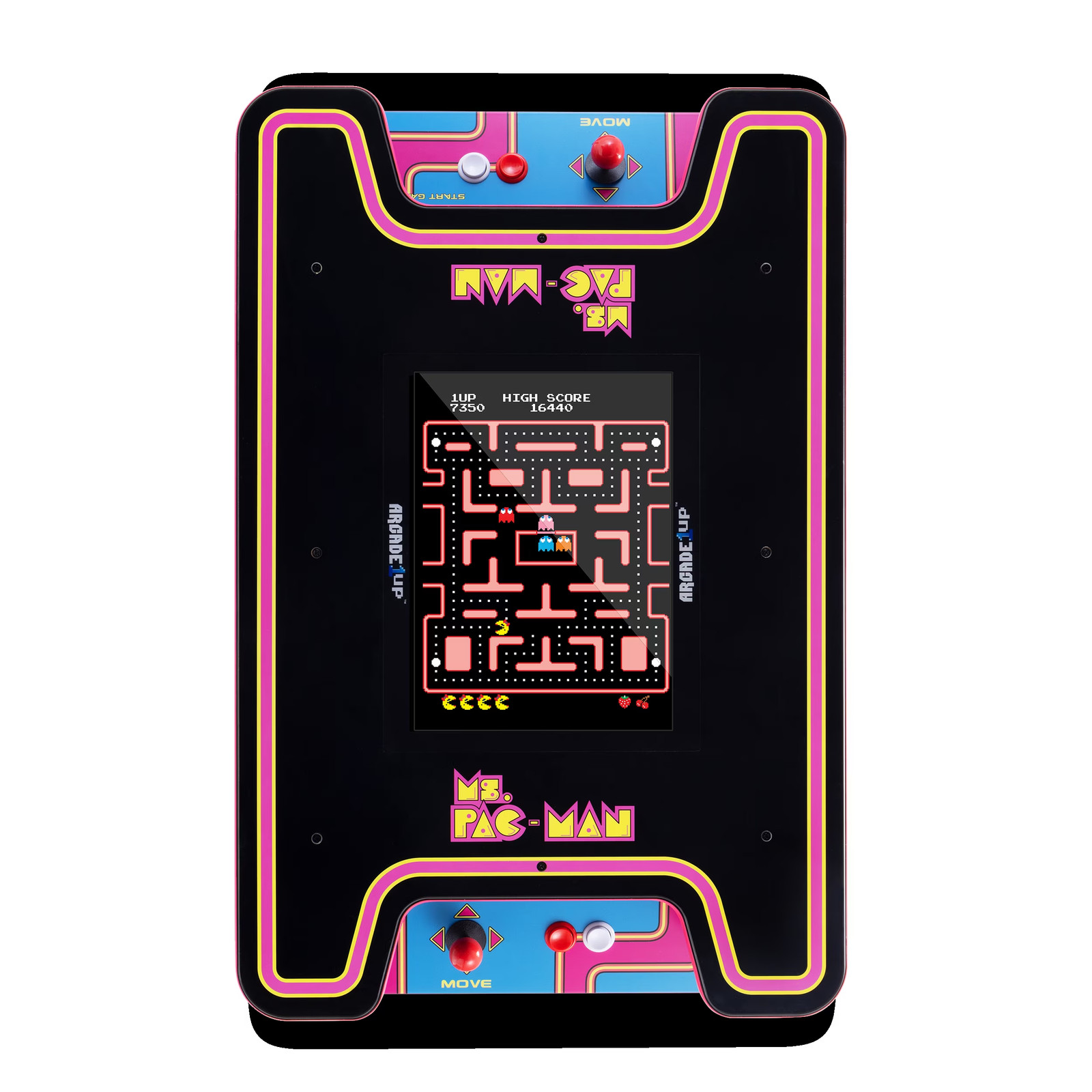 Ms.Pac-Man Head-To-Head Arcade Machine Retro Home Arcade Table 12 Classic Games