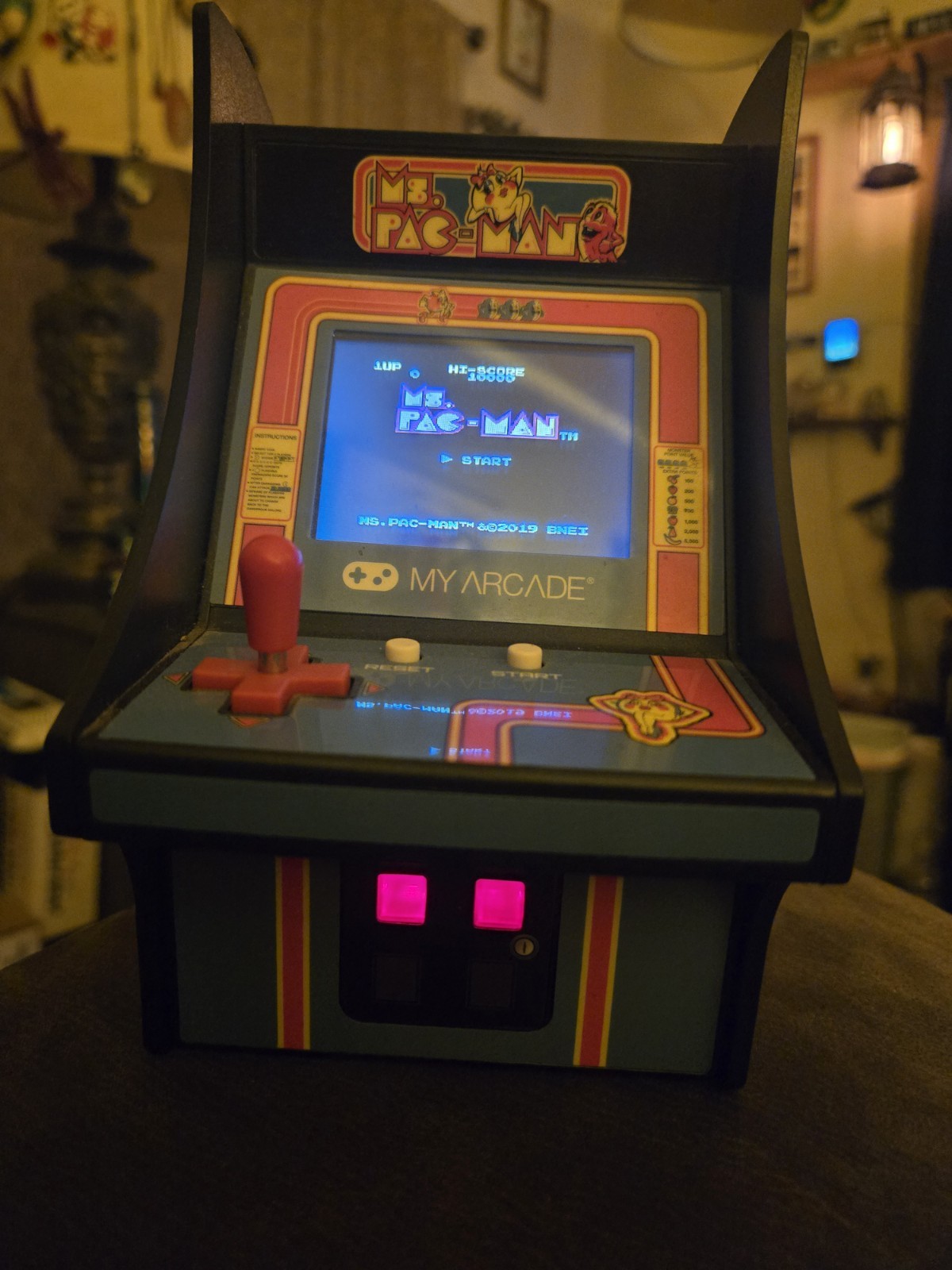 My Arcade Ms. Pac-Man Nano Player Pro Mini Arcade Machine 4.8″ Video Game