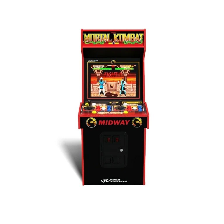 Arcade 1UP Mortal Kombat 30th Anniversary Legacy 14 Games W/ Rare Defender Game