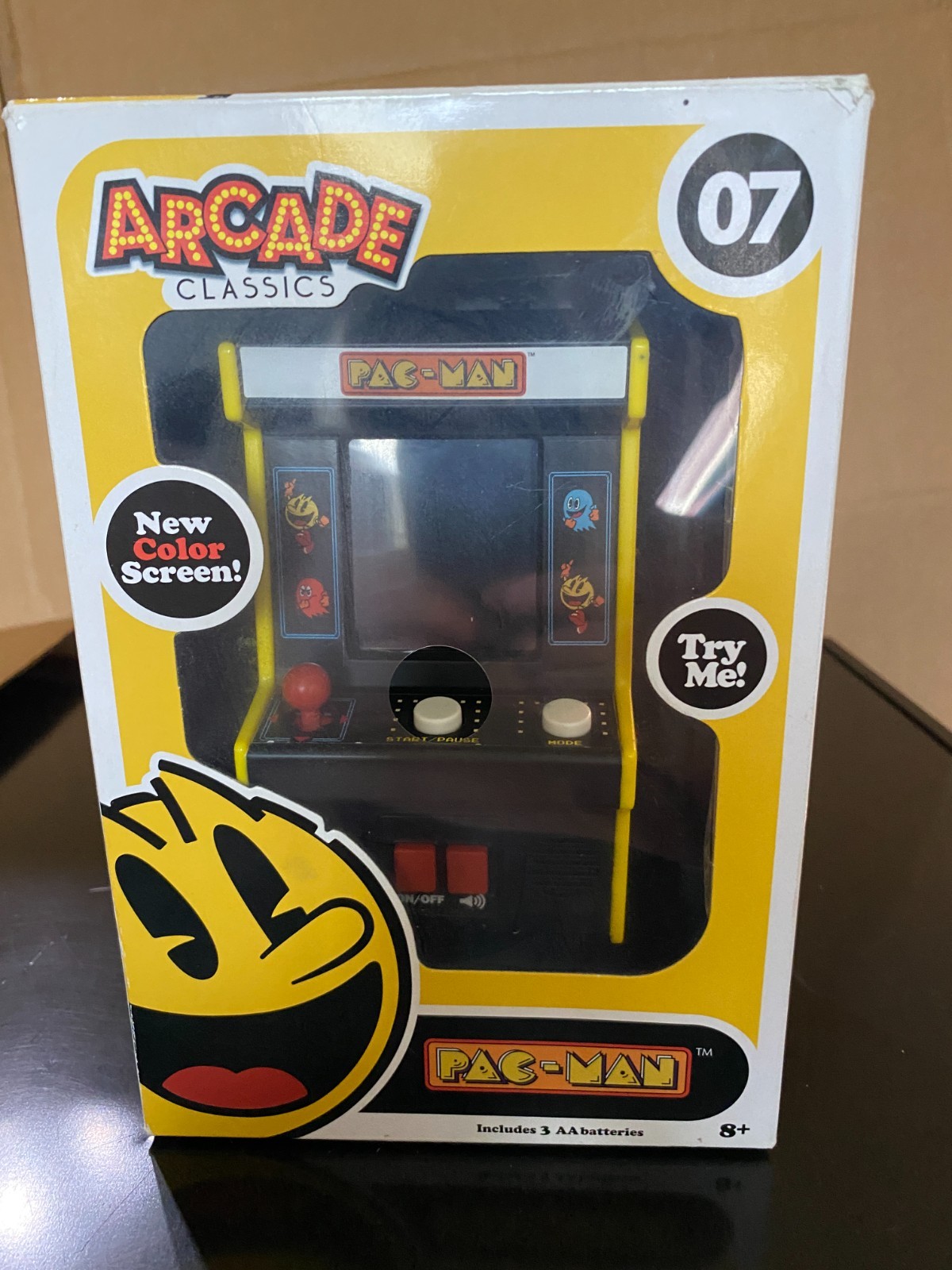 Pac-Man Retro Mini Arcade Classics Handheld Game by Bandai Namco “WORKS”