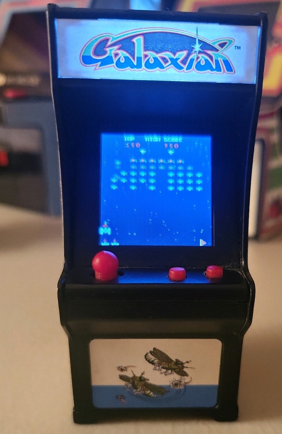 WB My Arcade DGUNL-3223 Galaxian Miro Player Retro Arcade Machine – 6.75 Inch