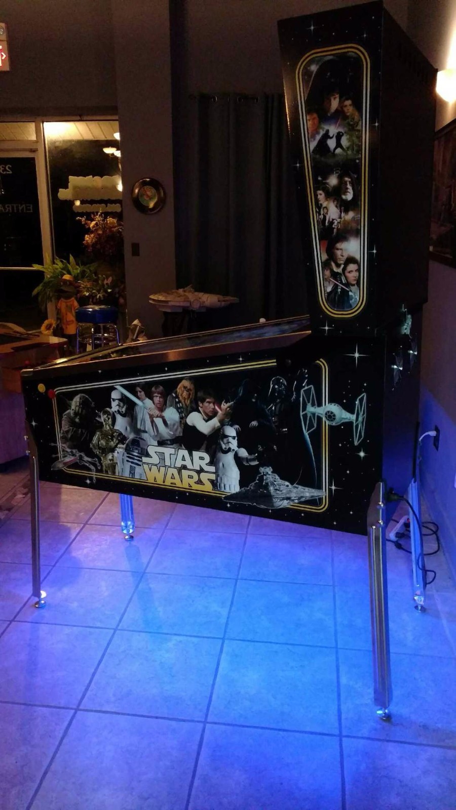 CUSTOM WRAPPED Virtual Pinball Game – STAR WARS