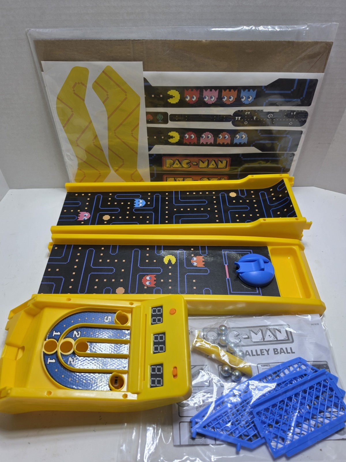 Pac-Man Electronic Arcade Alley Skee-Ball Tabletop Game w/ Lights & Sound 3-Feet