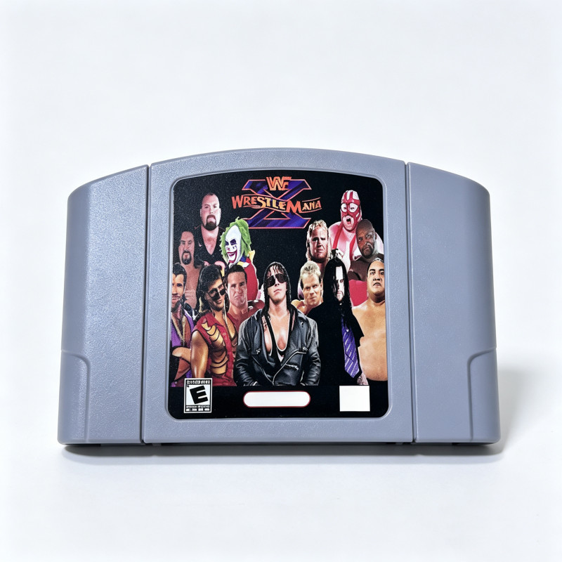 WWF Wrestlemania X 64 for Nintendo 64 N64 Video Game Cartridge Only Tested