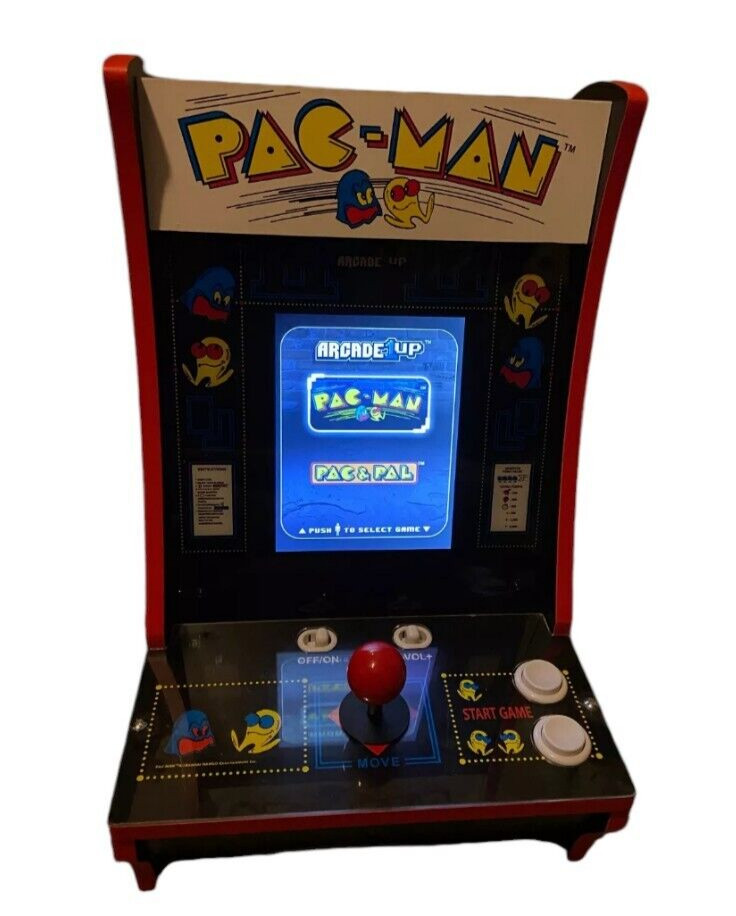 Acrade1Up Pac-Man & Pac & Pal Countercade 2 games in 1 Arcade Machine 1&2 Player