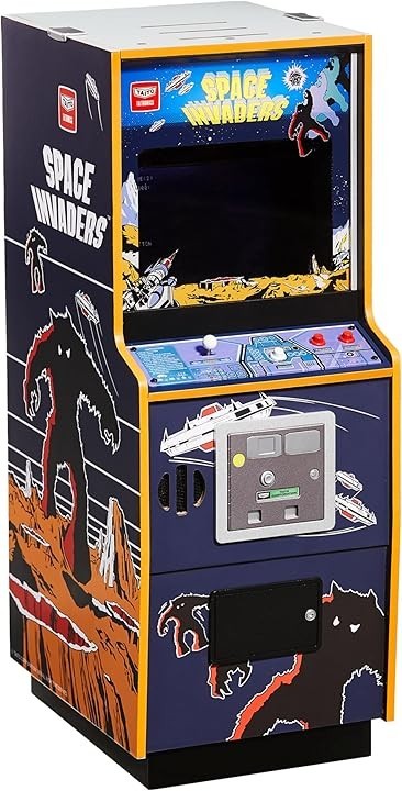 Numskull Quarter Arcades – Space Invaders Mini Arcade – 1/4 Scale Original ROM