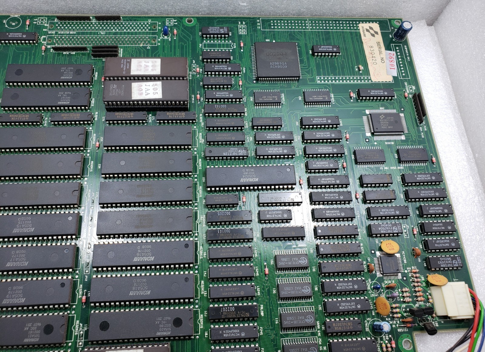 Konami Original SUB PCB TYPE 4 PWB 301798A Video Arcade Game