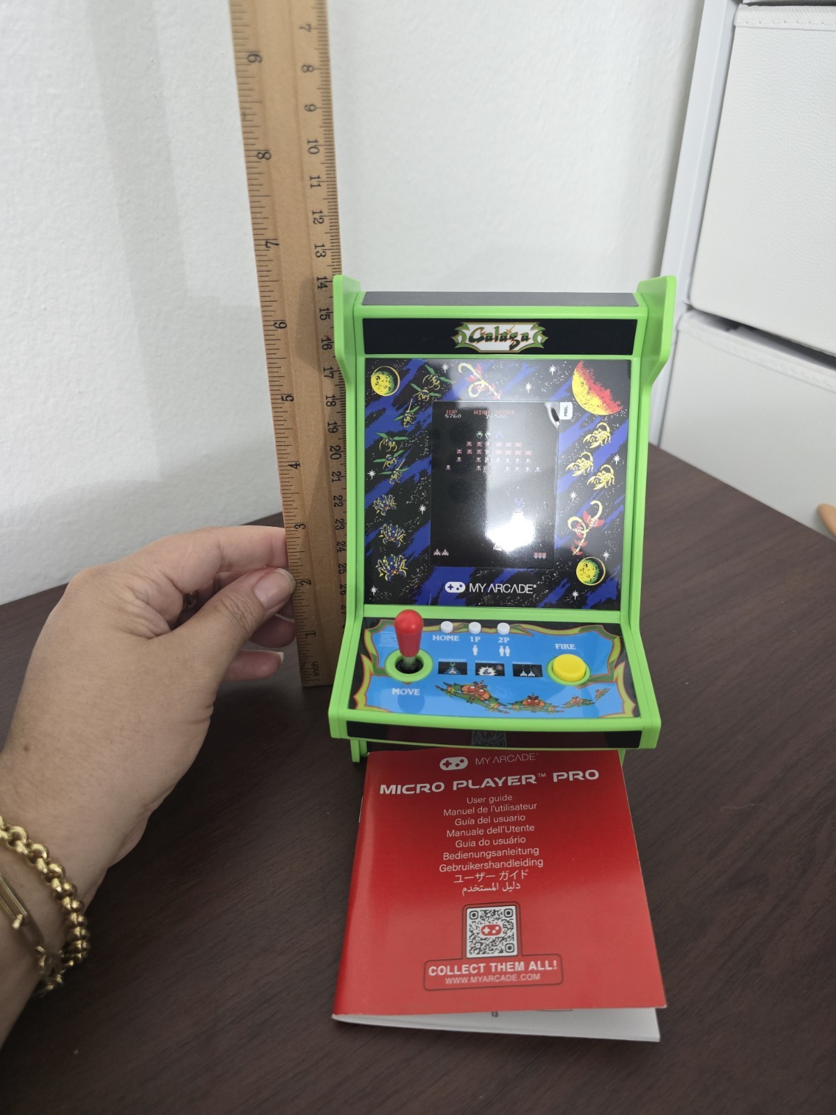 My Arcade Micro Player Pro Galaga/GALAXIAN Portable Arcade Game System