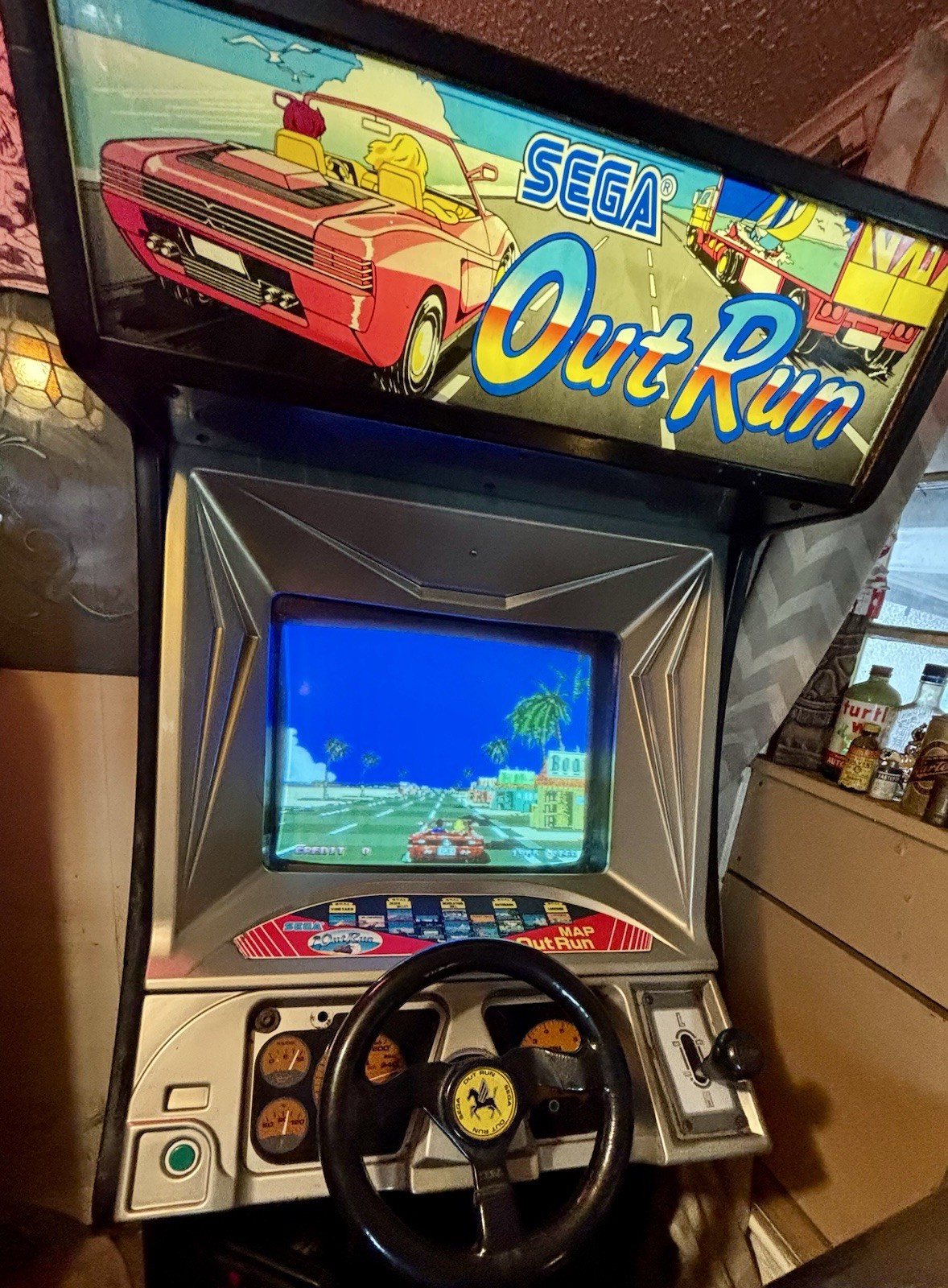 Vintage SEGA OutRun Arcade Machine – Fully Working!