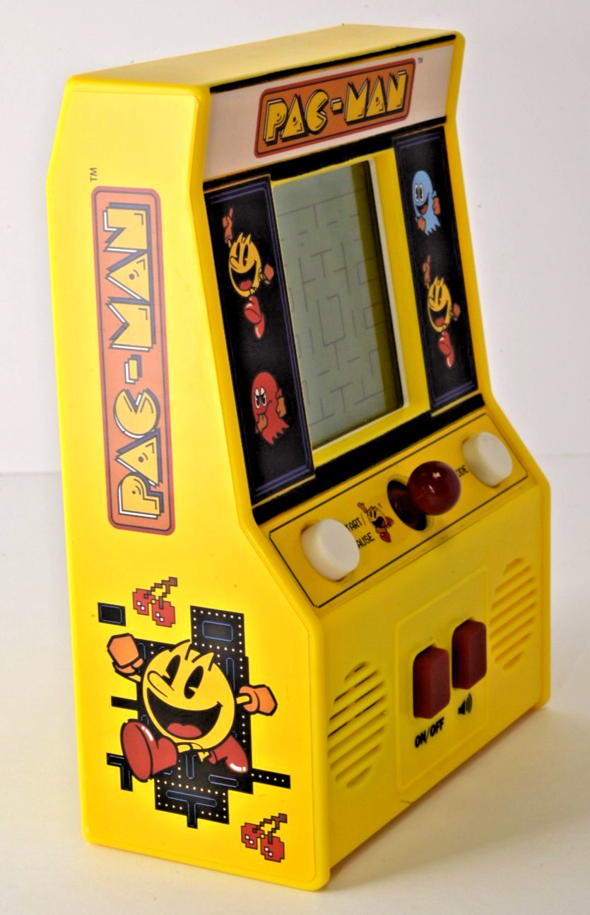 Pac-man Handheld Mini Arcade Retro Pacman Video Game Bandai Namco Toy