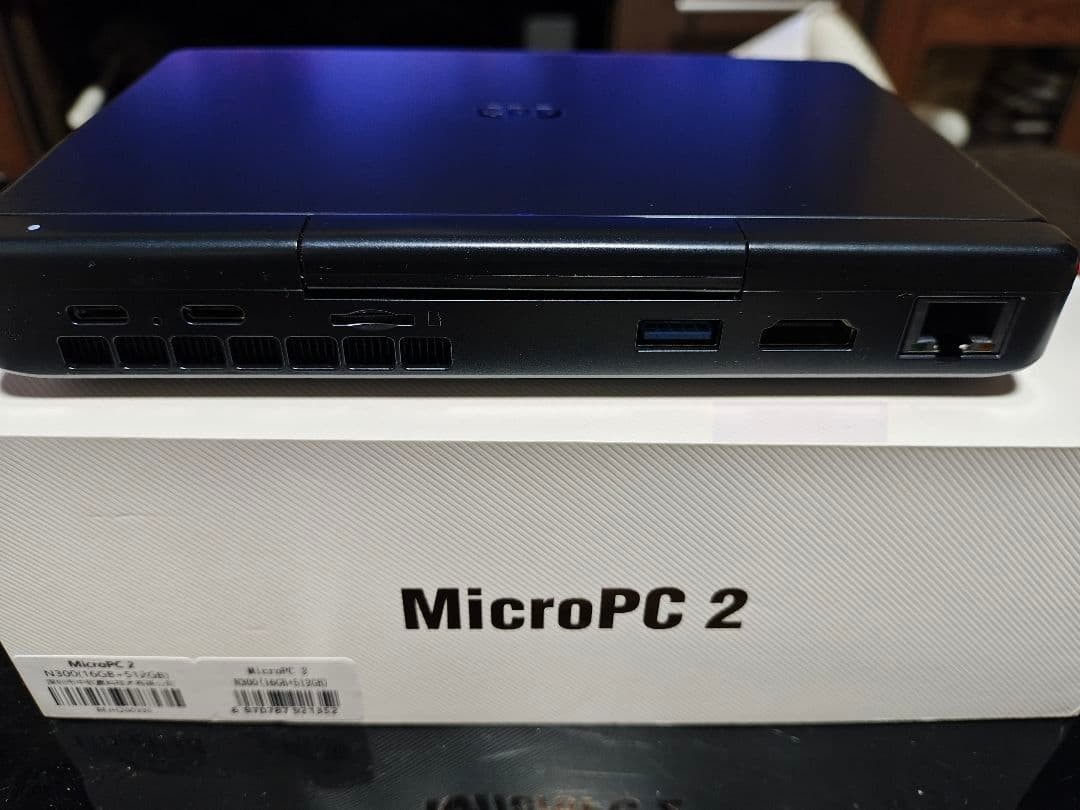 GPD MicroPC 2 N300 16GB 1TB SSD Ultra Portable Mini Laptop Windows 11 Pro Japan