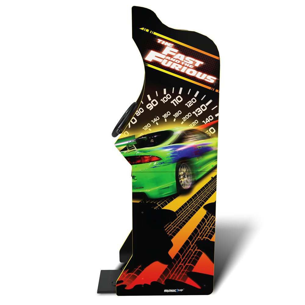 ARCADE1UP The Fast & The Furious Deluxe Arcade Game Machine Home Room WiFi