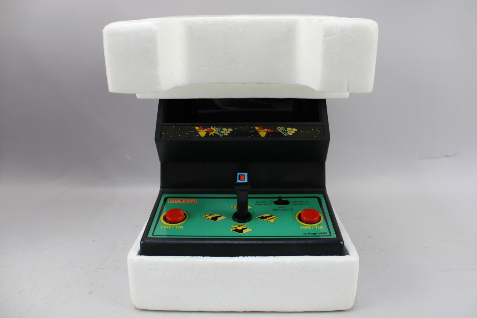 Vtg Coleco Zaxxon Sega Handheld Tabletop Electronic Arcade Game Tested/Working