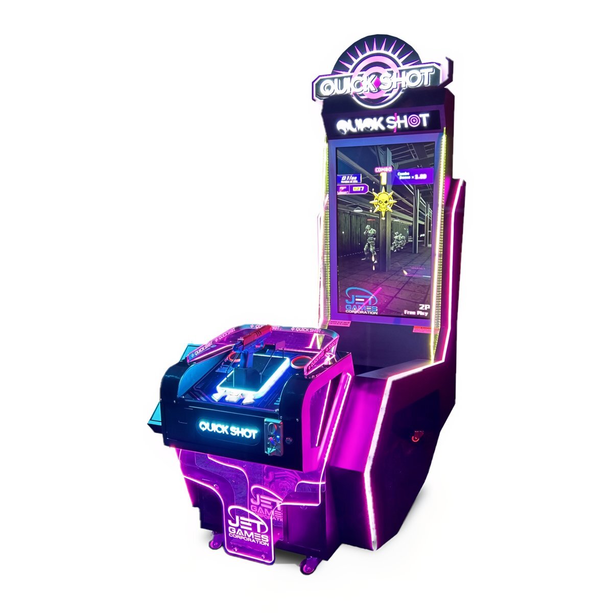 JET Games Big Shot Arcade Shooting Gun Game