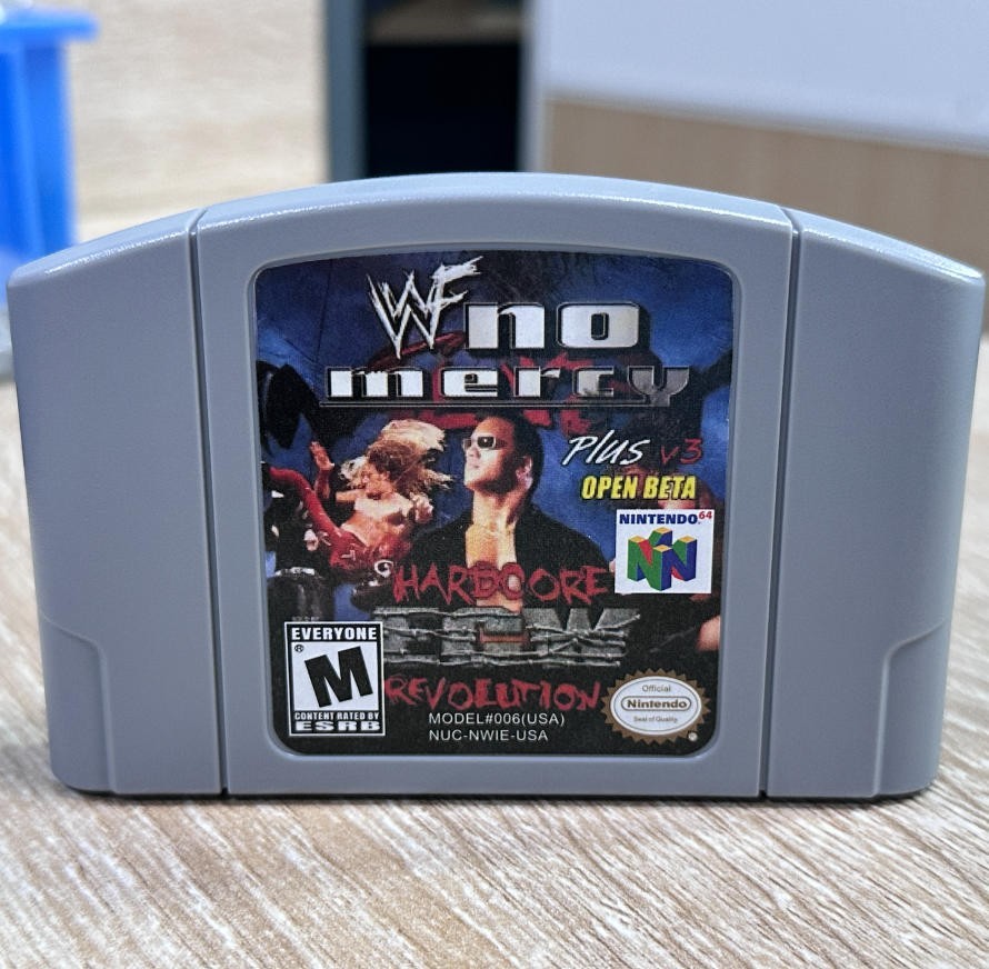 WWF No Mercy Plus V3 Open Beta N64 Video Games