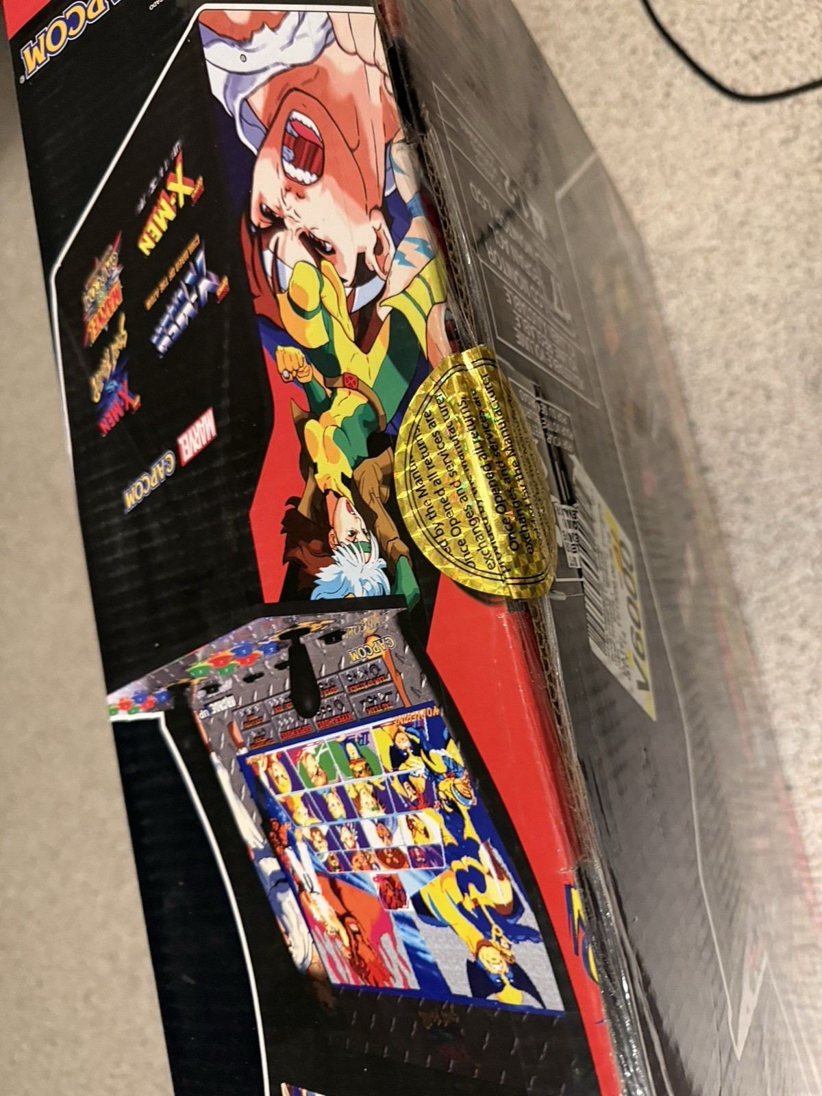 Arcade1Up Marvel X-Men Vs Street Fighte Brand New in Box – Unit only