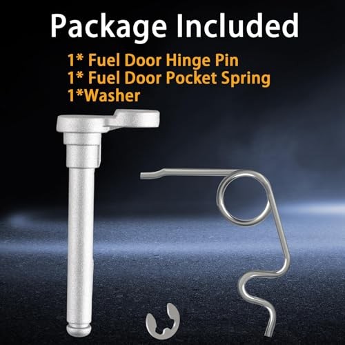 Permanent Repair Kit Fuel Tank Repair Kit (Fuel Door Hinge Pin Spring+Hinge