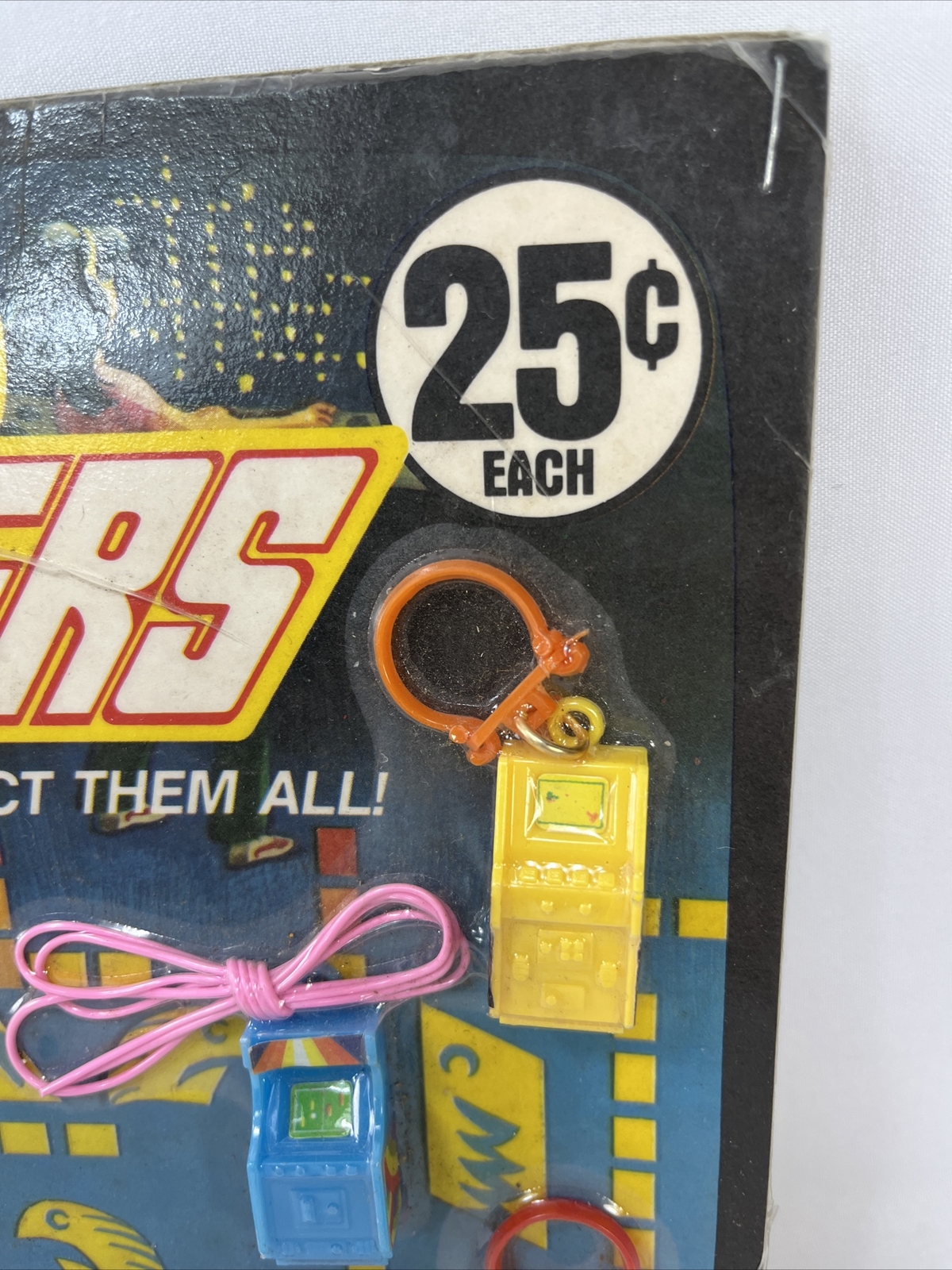 Vending Capsule Front advertising Gashapon Arcade Video Games miniature Vintage