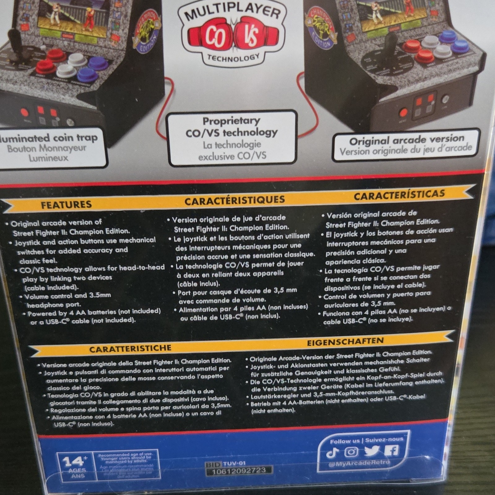 My Arcade Micro Player Retro Arcade – Street Fighter II: Champion Edition (2023)