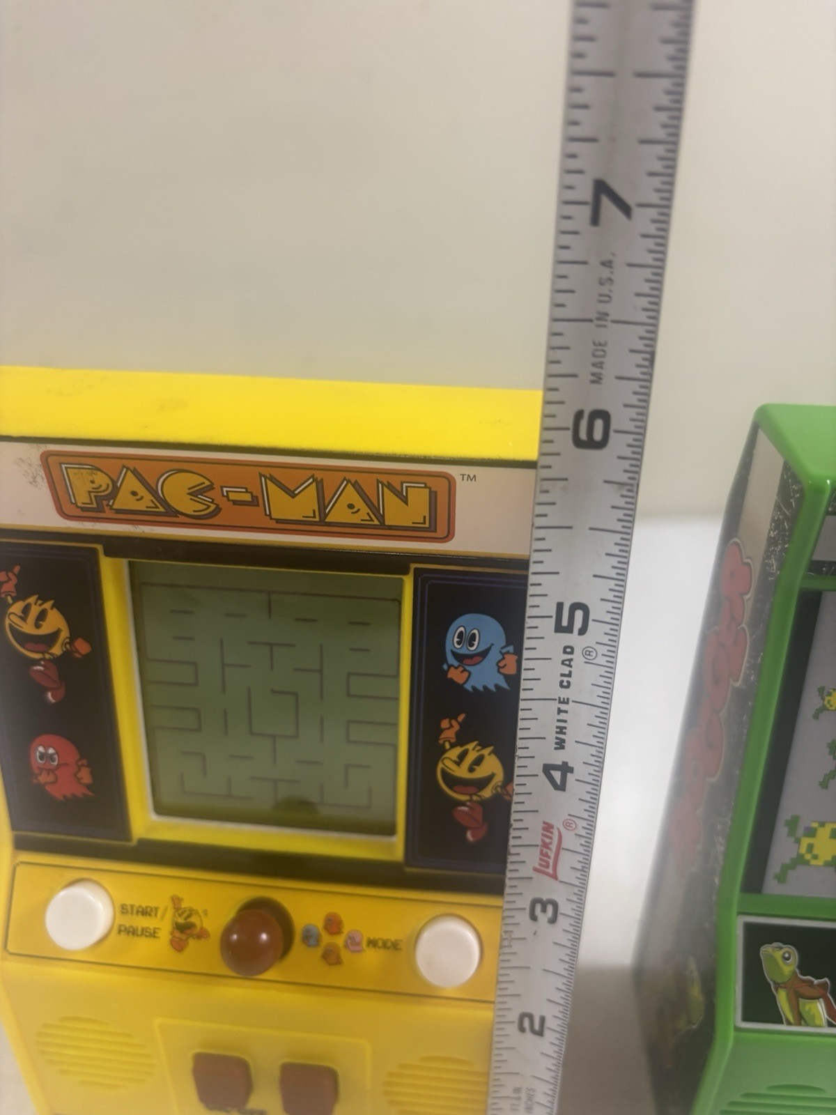 Retro Mini Arcade Pac-Man & Frogger Bandai Namco Basic Fun Lot Of 2 Games