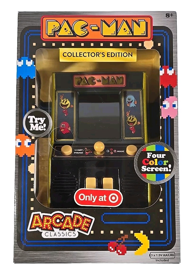 Pac-Man Collector’s Edition Arcade Classics Four Color Screen! NEW!