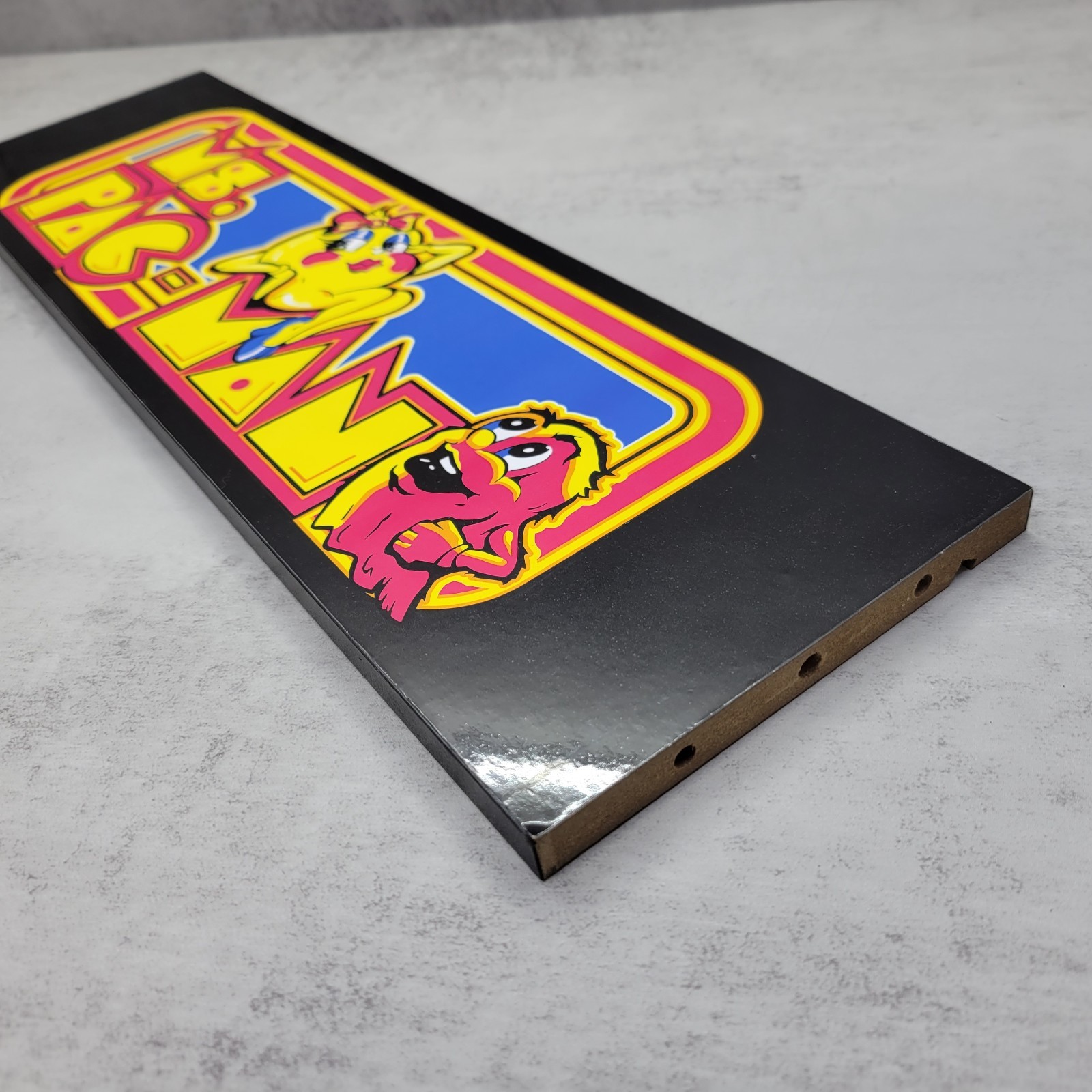 Arcade1Up Ms. Pac-Man Classic SE Marquee Part B OEM Replacement Panel Only™