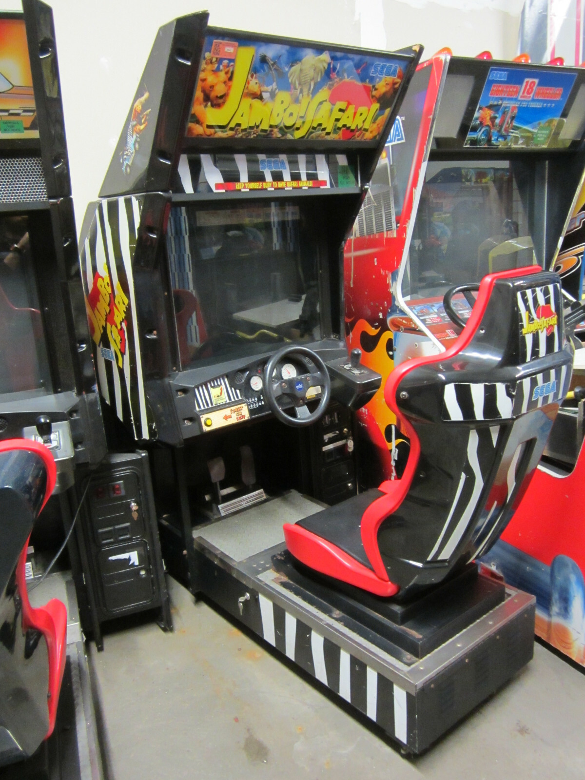 JAMBO SAFARI ARCADE MACHINE by SEGA (Excellent Condition) *RARE*