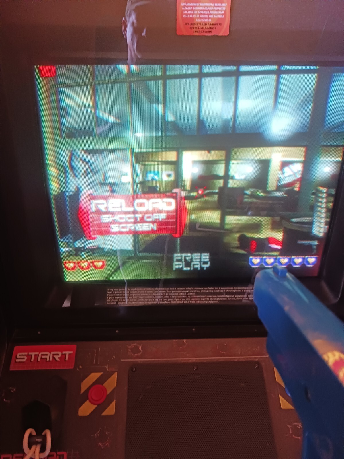 Target Terror Coin-op Arcade Machine By Raw Thrills