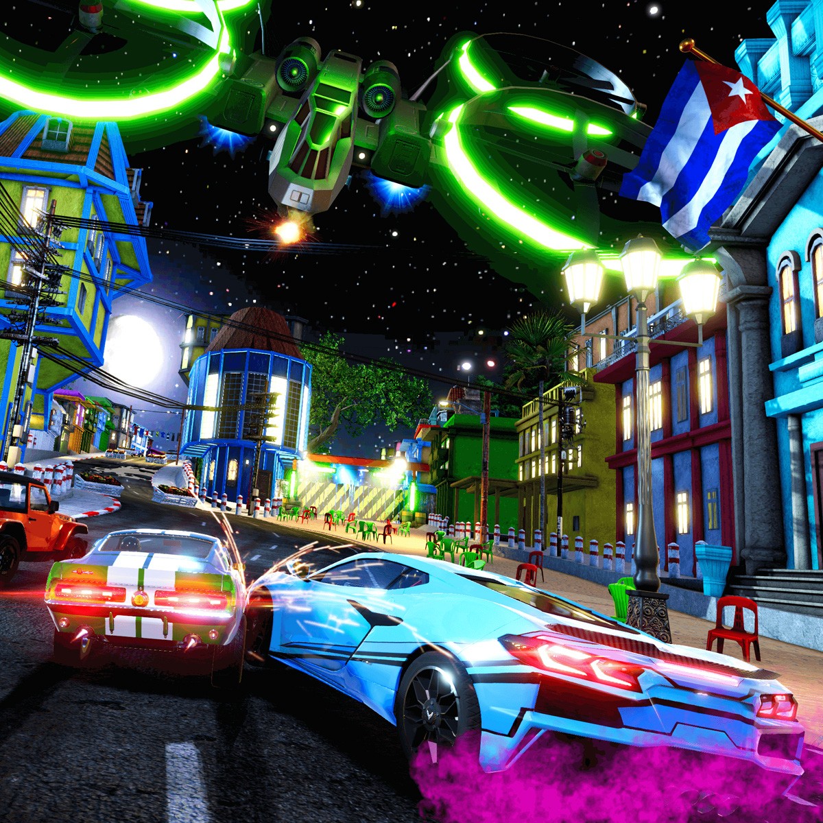 Raw Thrills Fast & Furious Arcade Driving Racing Game – Standard – One Seat