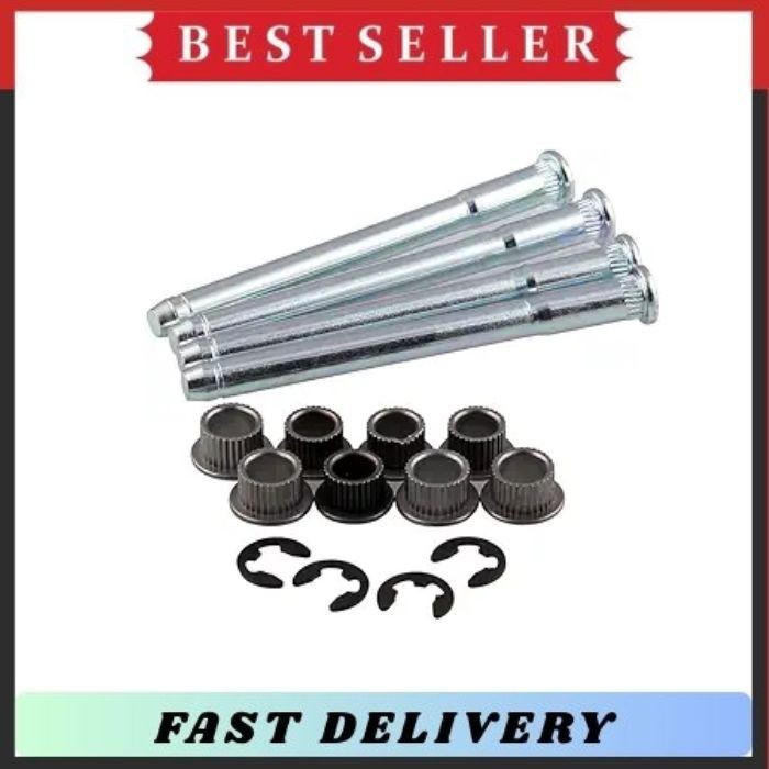 Door Hinge Pin Bushing Repair Kit 94-04 Chevy S10 GMC S15 4 Pins 2 Door