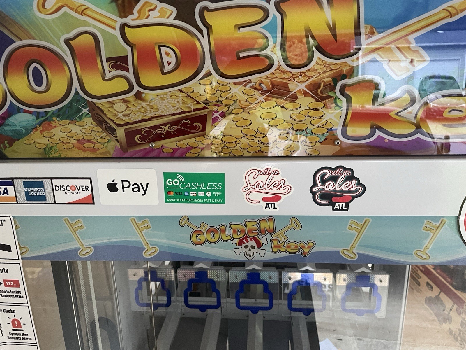Golden Key – Key Master / ETC / Arcade Game- Excellent Condition Tested Working