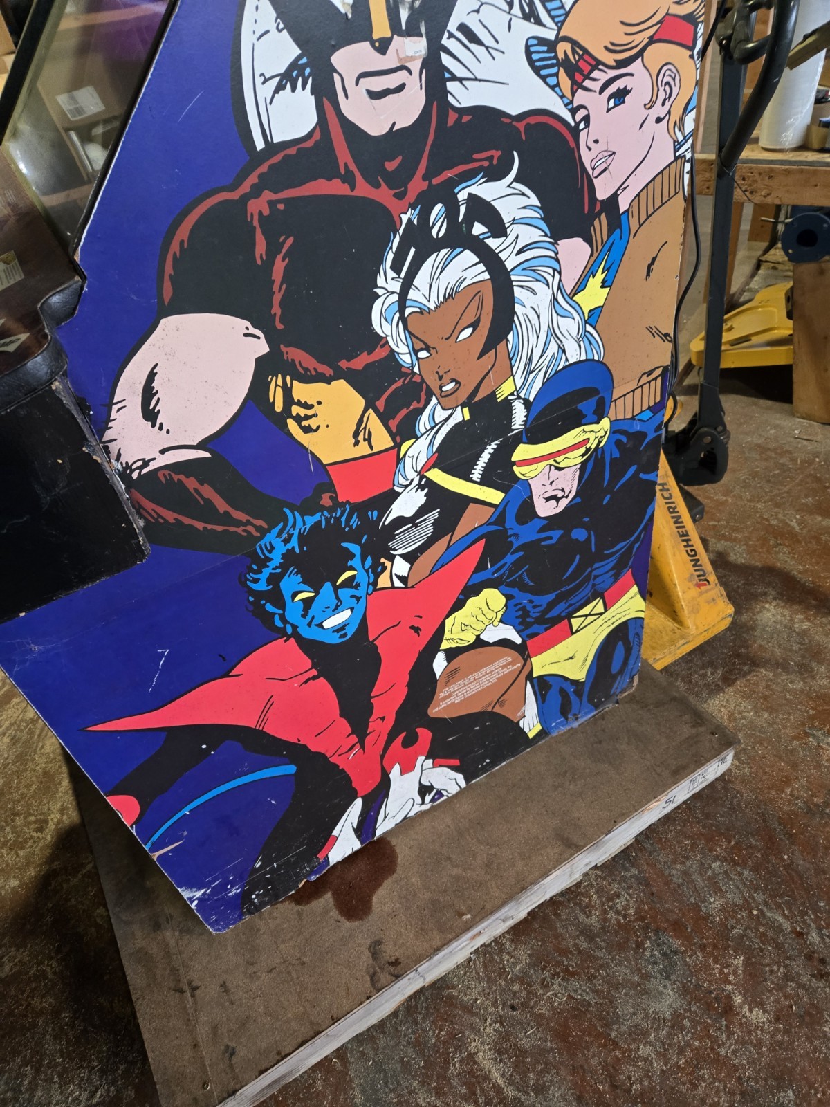 Konami X-Men Video Aracade 4 Player 25″ Upright PN 065251 – READ – FREE SHIPPING