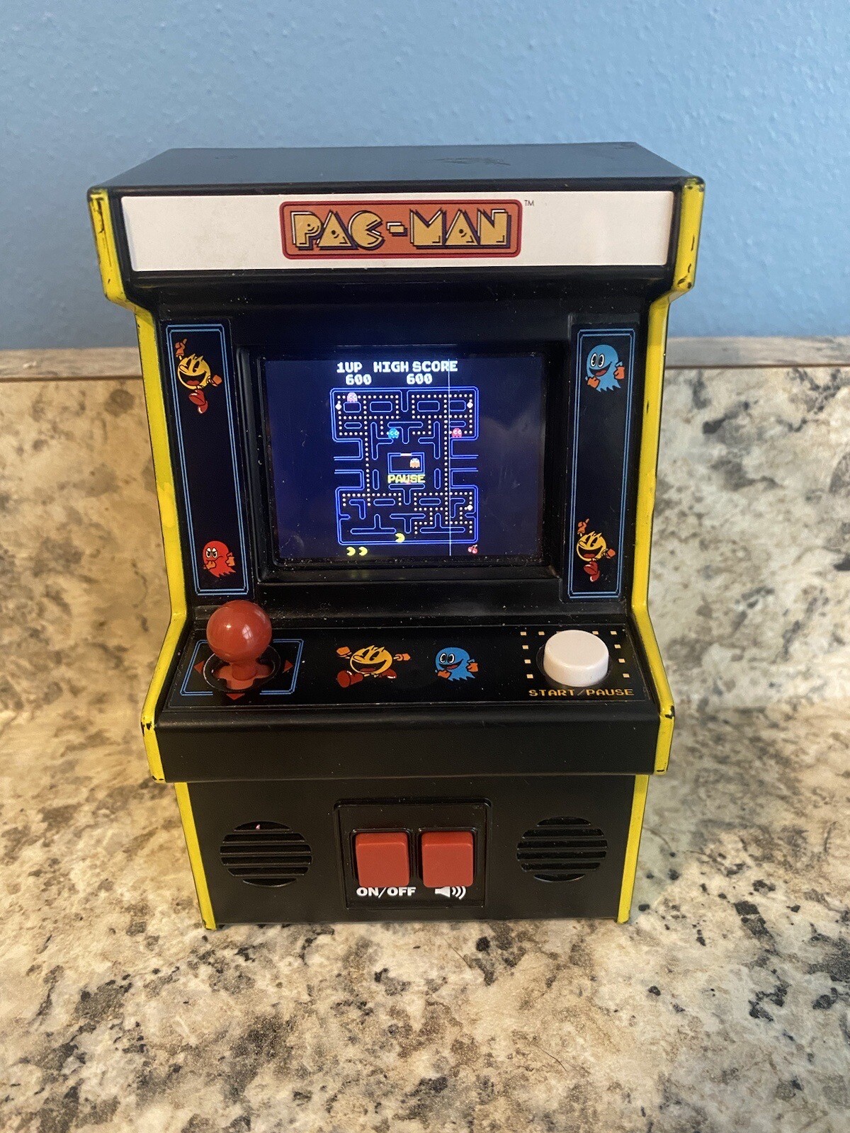 Basic Fun Pac-Man Mini Arcade Retro Game Bandai Namco Pacman Game – TESTED
