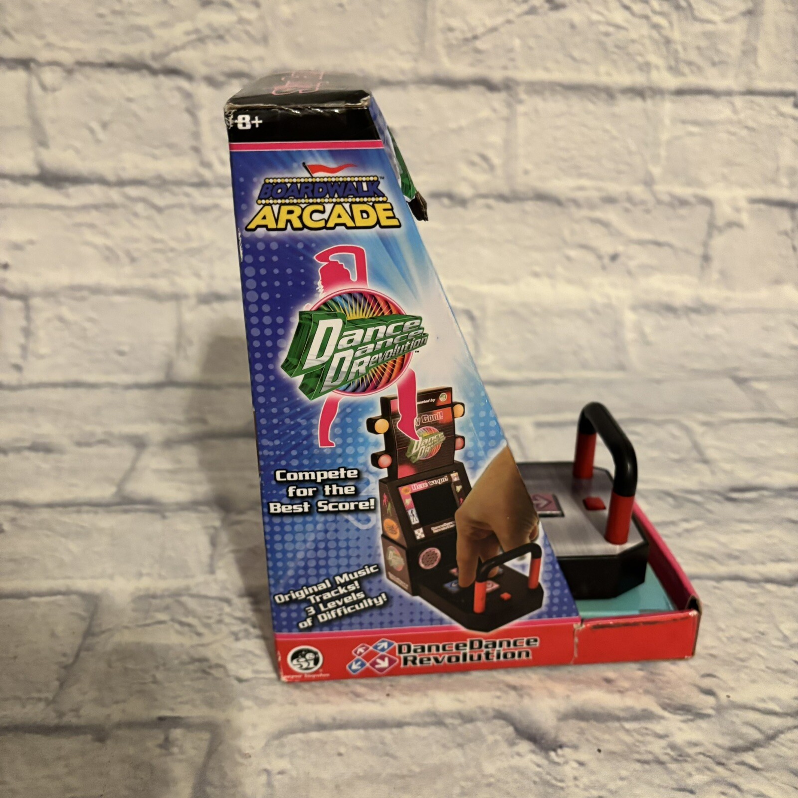 BRAND NEW! Dance Dance Revolution Boardwalk Arcade Mini Game Machine DDR