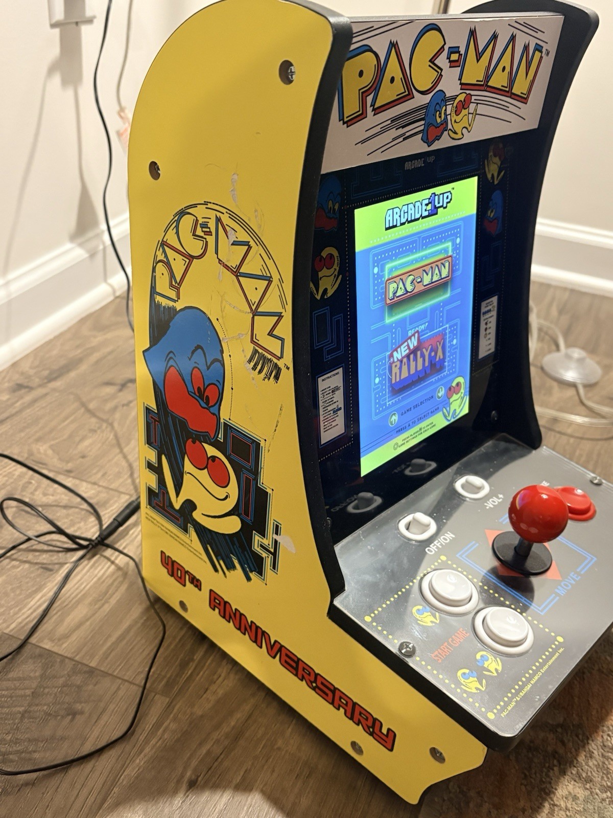 Arcade1Up Pac-Man 40th Anniversary Countercade w/ Rally-X – Tested Works