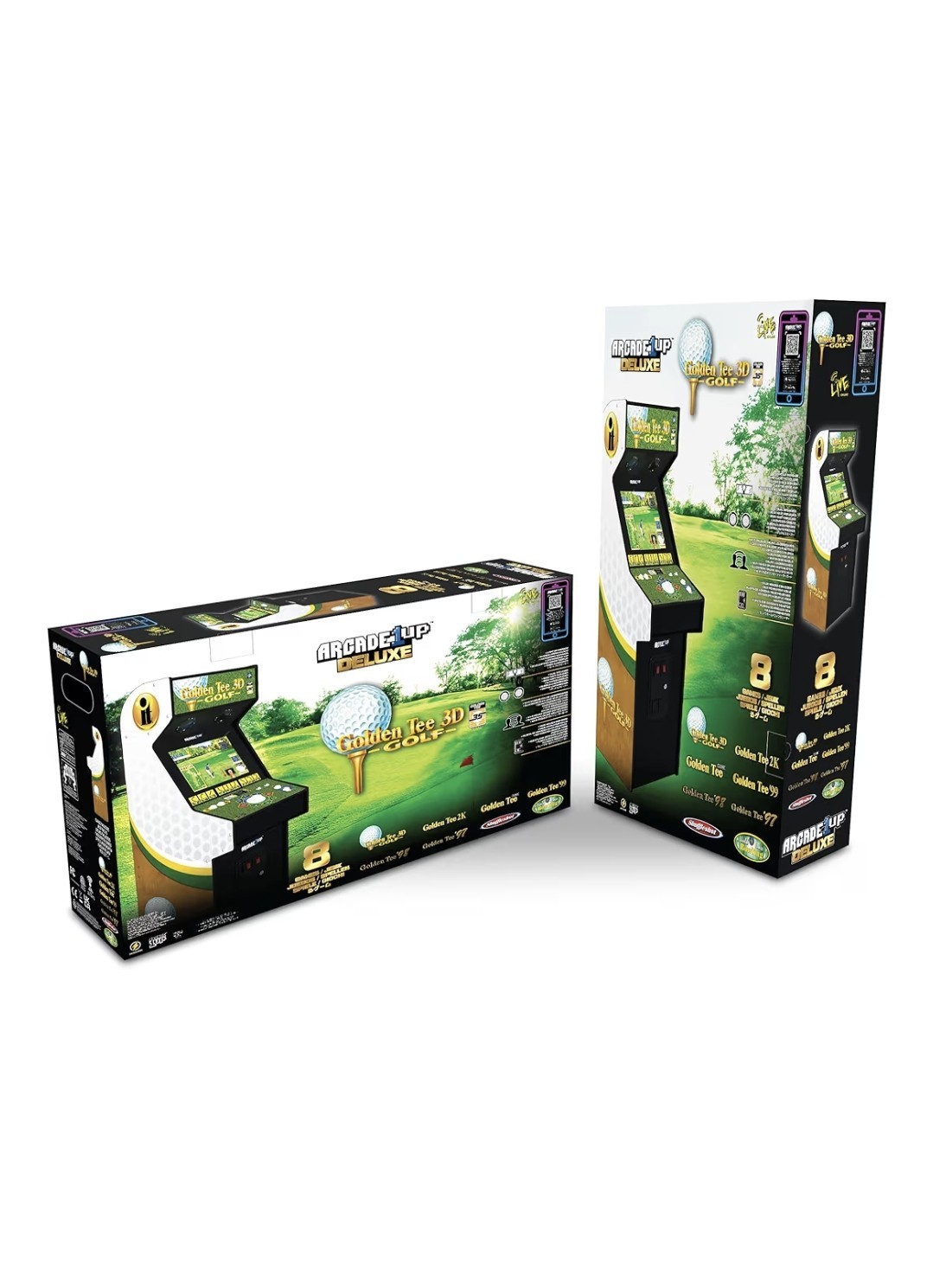 Golden Tee 3D Deluxe Arcade Machine Built Home Over 5-Foot-Tall WE SHIP OVERSEAS