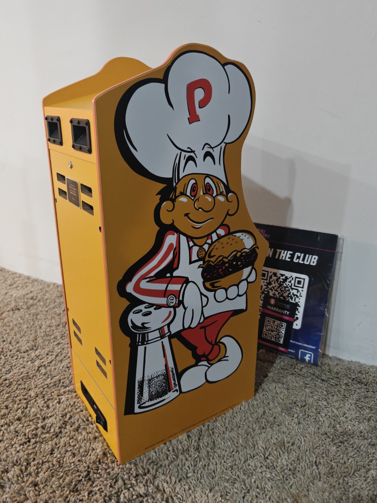 BurgerTime Quarter Arcades 🍔 Numskull 1/4 Scale Mini Replica Arcade Game 🕹 NIB