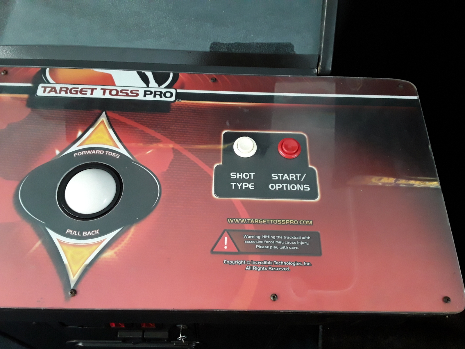 Target Toss Pro-Bags Video Arcade Game by IT
