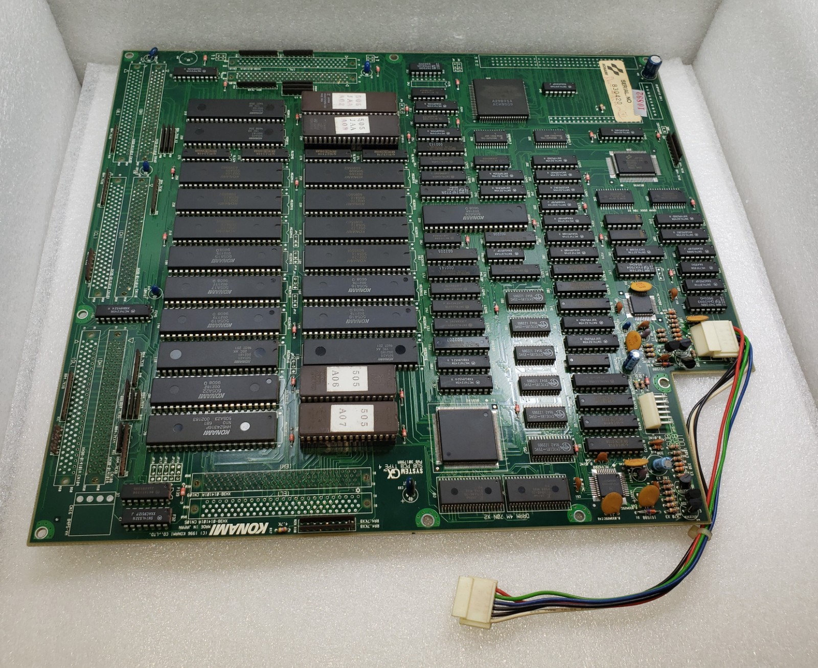 Konami Original SUB PCB TYPE 4 PWB 301798A Video Arcade Game