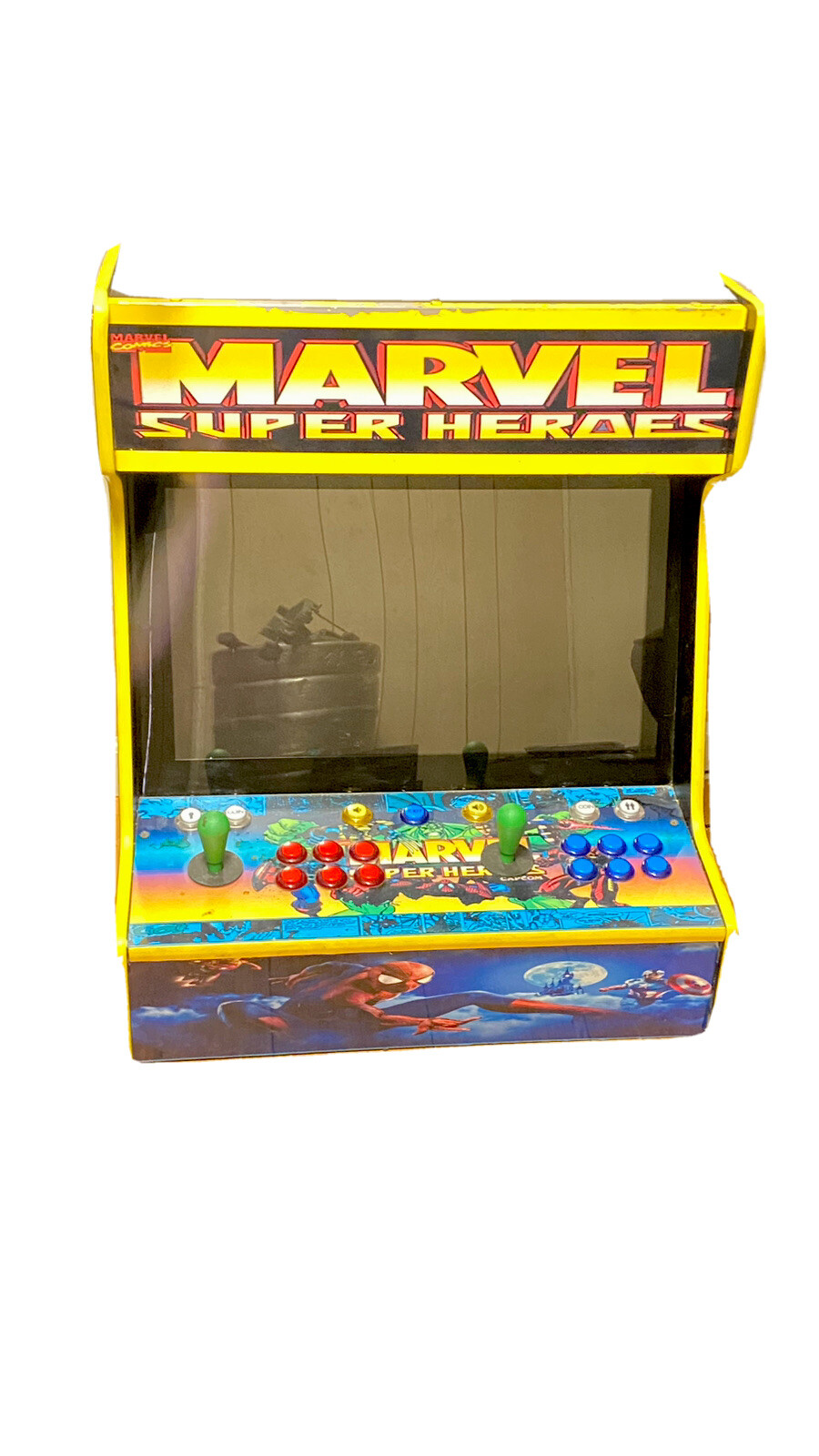 marvel superheroes counter arcade game