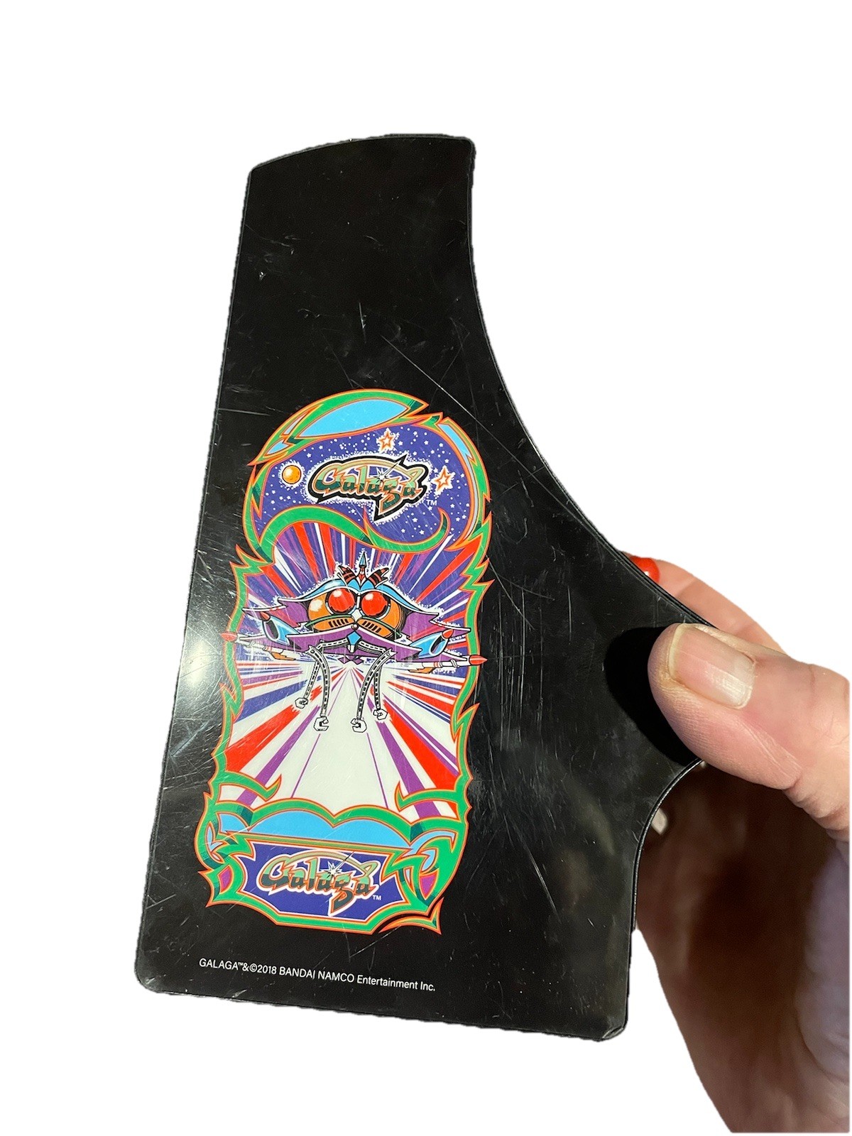 My Arcade Galaga Tabletop Video Arcade Game, Bandai Namco 7”