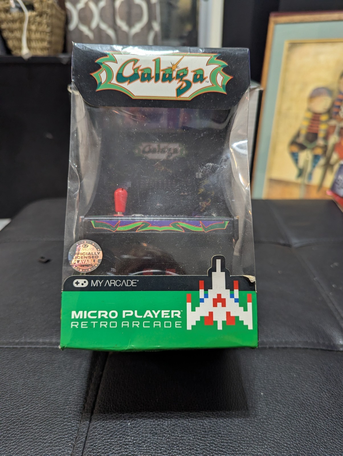 My Arcade Micro Player Mini Retro Arcade Machine: Galaga Video Game Sealed!!