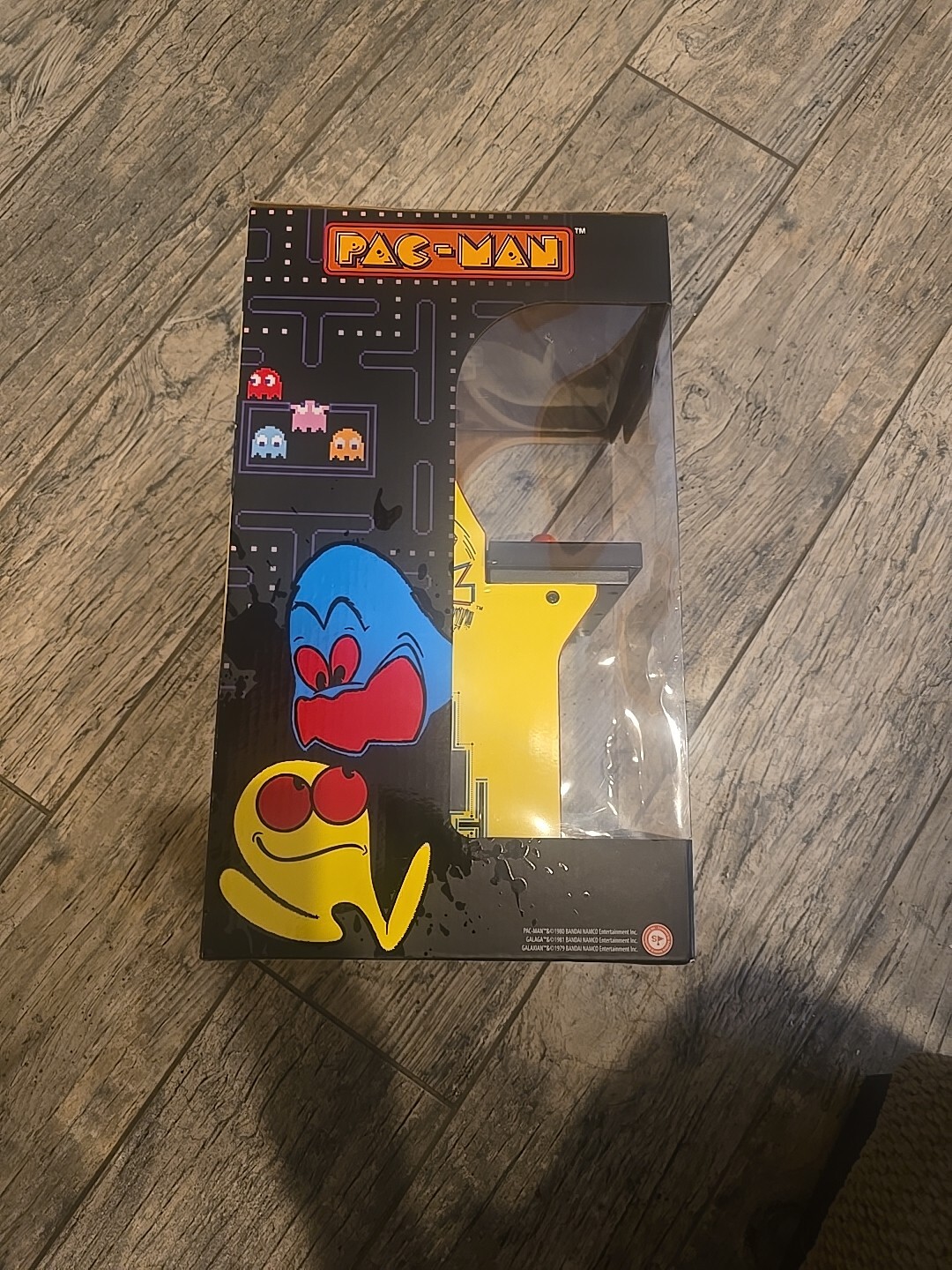 PAC-MAN ARCADE 1-UP & COLLECTOR Cade GALAGA/GALAXIAN