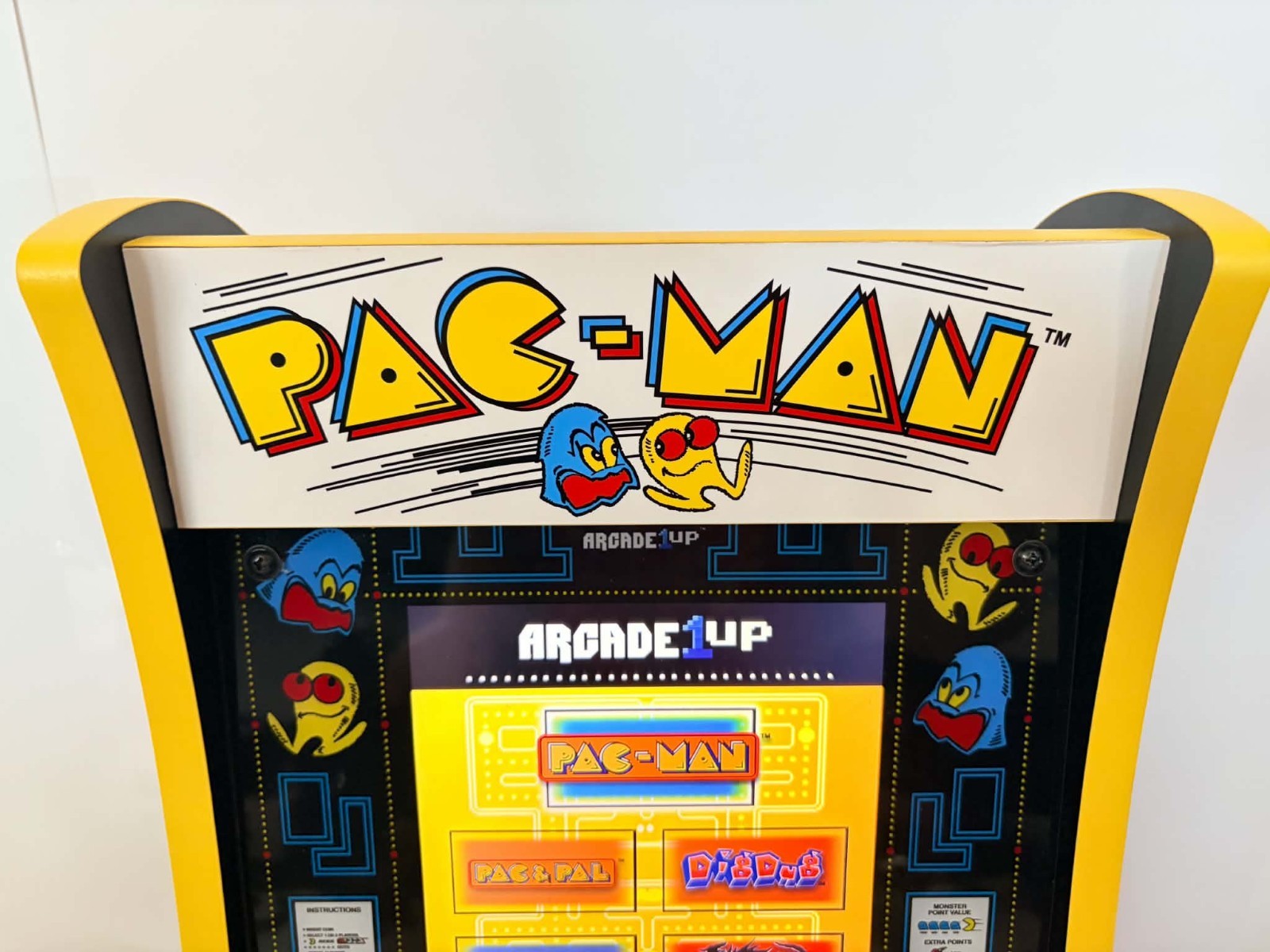 Arcade1Up Pac-Man Countercade 5 Game Tabletop Arcade Tested Works Dig Dug Mappy