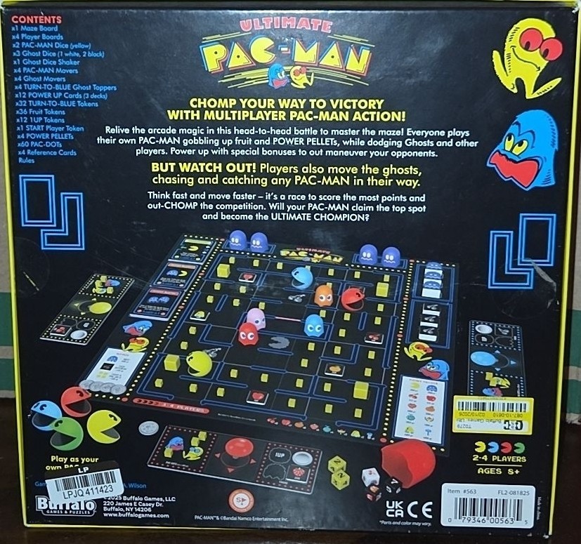 Buffalo Games: Ultimate PAC-MAN Board Game – Retro Arcade Classic!