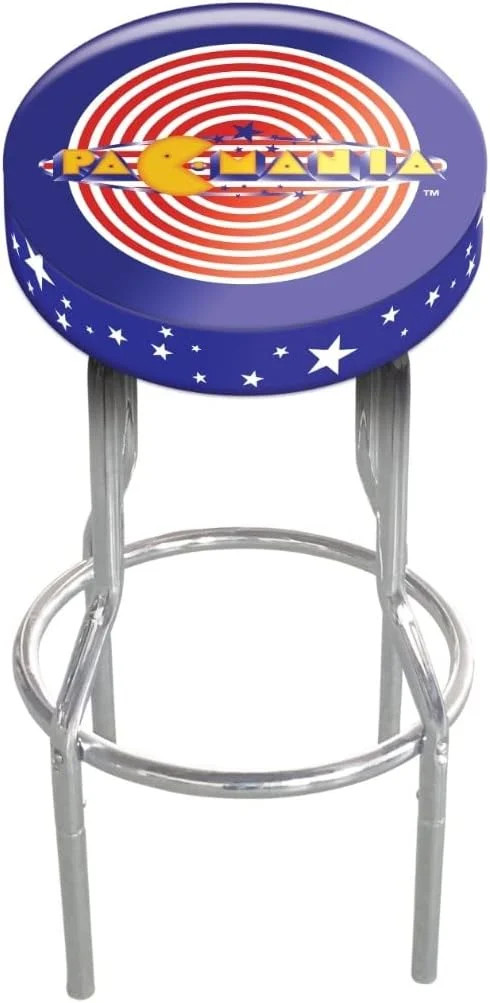 ARCADE1UP Stool Adjustable Height 21.5 inches to 29.5 inches (Pac Mania)