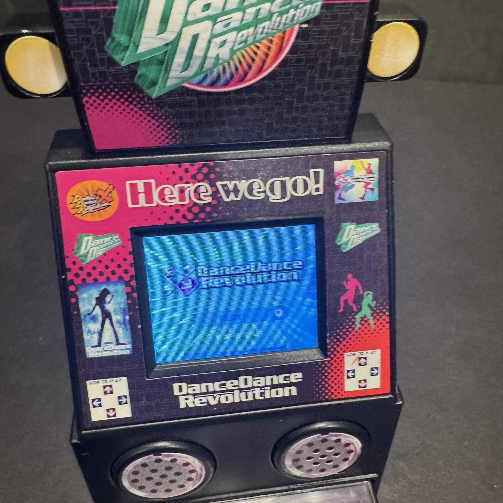 DANCE DANCE REVOLUTION * Super Impulse Arcade Mini Tabletop KONAMI Works! RARE!
